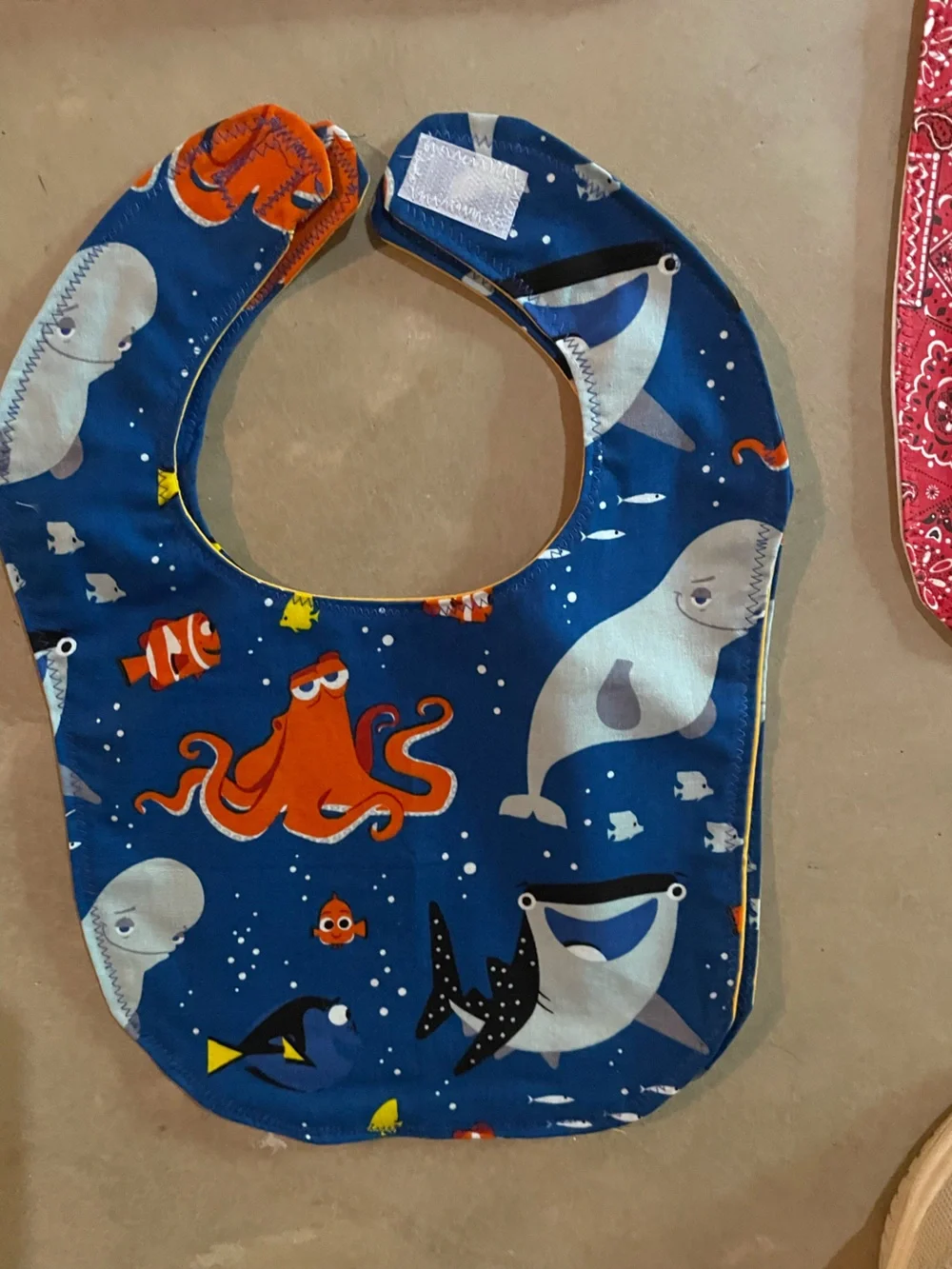 Disney Baby Bibs Set - Red, White, Blue, Purple Prints